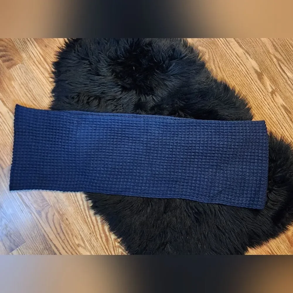 Super Soft Navy Blue Infinity Scarf